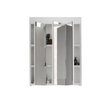 Spiegelschrank >Kolomea< in Weiß - 60x79x18cm (BxHxT)