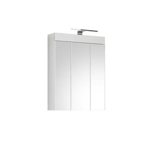 Spiegelschrank >Kolomea< in Weiß - 60x79x18cm (BxHxT)