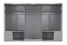 Schwebetürenschrank >Eugenio< in  - 270x210x65cm (BxHxT)