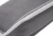 Esszimmerstuhl >Agrafa< (2-er Set) in Grau aus Metall - 54x90x60cm (BxHxT)
