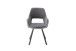 Esszimmerstuhl >Agrafa< (2-er Set) in  aus Metall - 58x90x60cm (BxHxT)