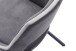 Esszimmerstuhl >Agrafa< (2-er Set) in Grau aus Metall - 58x90x60cm (BxHxT)