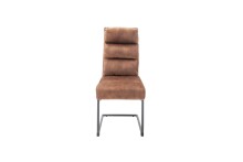 Esszimmerstuhl >Labrea< (2-er Set) in  aus Metall - 44x99x64cm (BxHxT)