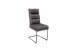 Esszimmerstuhl >Labrea< (2-er Set) in Anthrazit aus Metall - 44x99x64cm (BxHxT)