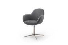 Esszimmerstuhl >Melrose< (2-er Set) in  aus Metall...