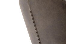 Esszimmerstuhl >Melrose< (2-er Set) in Braun aus Metall - 64x88x64cm (BxHxT)