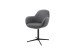 Esszimmerstuhl >Melrose< (2-er Set) in Anthrazit aus Metall - 64x88x64cm (BxHxT)