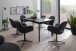 Esszimmerstuhl >Melrose< (2-er Set) in Anthrazit aus Metall - 64x88x64cm (BxHxT)