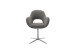 Esszimmerstuhl >Melrose< (2-er Set) in Braun aus Metall - 64x88x64cm (BxHxT)