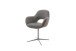 Esszimmerstuhl >Melrose< (2-er Set) in Braun aus Metall - 64x88x64cm (BxHxT)