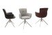Esszimmerstuhl >Megara< (2-er Set) in Rot aus Metall - 60x87x64cm (BxHxT)