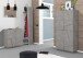 Garderobenpaneel >Viterbo< in Beton Nachbildung - 50x200x30cm (BxHxT)