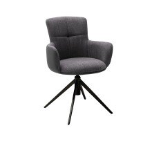 Esszimmerstuhl >Megara< (2-er Set) in  aus Metall -...