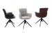 Esszimmerstuhl >Megara< (2-er Set) in Anthrazit aus Metall - 60x87x64cm (BxHxT)