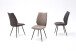 Esszimmerstuhl >Nashville< (2-er Set) in Anthrazit aus Metall - 50x96x64 (BxHxT)