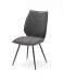 Esszimmerstuhl >Nashville< (2-er Set) in Anthrazit aus Metall - 50x96x64 (BxHxT)