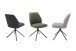 Esszimmerstuhl >Pettau< (2-er Set) in Anthrazit aus Metall - 49x88x63cm (BxHxT)
