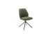 Esszimmerstuhl >Pettau< (2-er Set) in Olive aus Metall - 49x88x63cm (BxHxT)