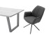 Esszimmerstuhl >Pettau< (2-er Set) in Anthrazit aus Metall - 59x88x63cm (BxHxT)