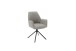 Esszimmerstuhl >Pettau< (2-er Set) in Cappuccino aus Metall - 59x88x63cm (BxHxT)