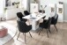Esszimmerstuhl >Sami< (2-er Set) in Anthrazit aus Metall - 60x87x61cm (BxHxT)