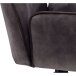 Polsterdrehstuhl >Ottawa< (2-er Set) in Anthrazit aus Metall - 60x89x64cm (BxHxT)