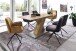 Polsterdrehstuhl >Ottawa< (2-er Set) in Curry aus Metall - 60x89x64cm (BxHxT)