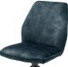 Polsterdrehstuhl >Ottawa< (2-er Set) in Petrol aus Metall - 52x89x64cm (BxHxT)