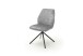 Polsterstuhl >Ottawa< (2-er Set) in Grau aus Metall - 52x89x64cm (BxHxT)