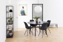 Esszimmerstuhl >Ermina< (2-er Set) in Anthrazit - 48,5x85,5x54 (BxHxT)