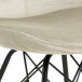 Esszimmerstuhl >Ermina< (2-er Set) in Sand aus Metall - 48,5x85,5x54cm (BxHxT)