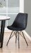 Esszimmerstuhl >Ermina< (2-er Set) in Dunkelgrau - 48,5x85,5x54 (BxHxT)