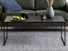 Couchtisch >Inverness< in Schwarz matt aus MDF...