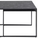 Satztisch >Inverness< (3 teilig) in Schwarz matt - 120x48x60 (BxHxT)
