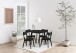 Esszimmerstuhl >Roanne< (2-er Set) in Schwarz Eiche - 45x79,5x55 (BxHxT)