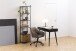 Regal >Carney< in Wildeiche aus Metall,MDF - 42x185x35cm (BxHxT)