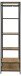 Garderobenständer >Carney< in Wildeiche aus Metall,MDF - 77x165x45cm (BxHxT)
