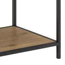 Regal >Carney< in Wildeiche aus Metall,MDF - 135x150x35cm (BxHxT)
