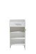 Schuhschrank >Cacak< in Weiß - 58x101,5x35cm (BxHxT)
