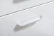 Schuhschrank >Cacak< in Weiß - 58x101,5x35cm (BxHxT)