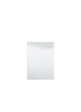 Wandspiegel >Cacak< in Weiß - 57,5x80x2cm...