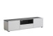 TV-Board >Borca< in Opaque White - 153x38,5x41,5cm (BxHxT)