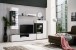 TV-Board >Borca< in Opaque White - 153x38,5x41,5cm (BxHxT)