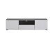 TV-Board >Borca< in Opaque White - 153x38,5x41,5cm (BxHxT)