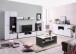 TV-Board >Borca< in Opaque White - 153x38,5x41,5cm (BxHxT)