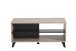 Couchtisch >Uzice< in Grey Oak - 101x47x50cm (BxHxT)