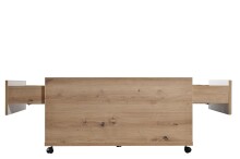 Couchtisch >Mitrovica< in Artisan Eiche - 92x47,5x74cm (BxHxT)