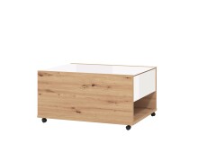 Couchtisch >Mitrovica< in Artisan Eiche - 92x47,5x74cm (BxHxT)