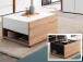 Couchtisch >Mitrovica< in Artisan Eiche - 92x47,5x74cm (BxHxT)