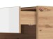 Couchtisch >Mitrovica< in Artisan Eiche - 92x47,5x74cm (BxHxT)